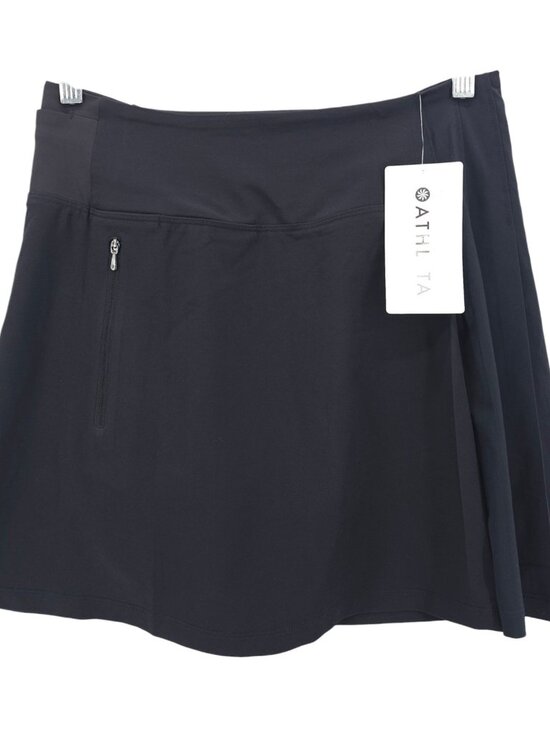 Athleta Pants - NWT ATHLETA Black Fairway Pleated Skort Size SMALL